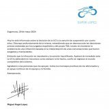 Hoy he sido informado sobre la decisión de la @UCI_cycling y la sanción de suspensión por cuatro años. Discrepo profundamente de la misma, entendiendo que se desmarca de las decisiones previas realizadas por los juzgados españoles y del propio TAS.. 