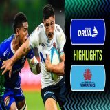 HIGHLIGHTS | The @NSWWaratahs' second-half surge powered them to a victory over the @Fijian_Drua at AAMI Park.  WATCH    #SuperRugbyPacific #DRUvWAR