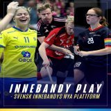 Säg hej till Innebandy Play Svensk Innebandys nya plattform har fått namnet Innebandy Play. Det arbetas i nuläget med en grafisk profil och logotyp för plattformen som kommer att släppas i augusti.  Läs mer på