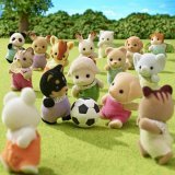 赤ちゃんたちみんなでサッカー  「シュートだ！」 「ゴールどこ？」 「あっちかな？」  みんながボールに集まってきて、どこがゴールか分からなくなっちゃったみたい！ ゴールがどこかチェックしないと  #シルバニアファミリー #シルバニア #サッカー #応援 #シュート #ゴール #キャンディ