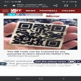 This used to be true, but most new smartphones can read QR codes on their screens fairly easily. On my android I do this: &bull;see the QR code &bull;long-press the QR code &bull;use Google lens to read QR code &bull;go to URL  Is it necessary, thoug