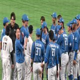 侍ジャパンメンバーも駆けつけて みんなで #杉谷拳士 選手の胴上げ