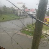 About yesterday, #HurricaneLisa. My family is safe nothing was damaged but a tv. All Praises to the Most High for getting us through a very scary experience. My 9 month old was super brave too