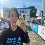 一足お先に7kmフィニッシュしましたー！インペイもー！！竹平さんを待ちます！！みなさんファイトー！！ #横浜マラソン