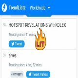 We are trending, worldwide!  HOTSPOT REVELATIONS WithKDLEX #KDLex | #PETAWalangAray
