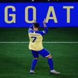 The GOAT plays again in one week against Al-Taawoun.