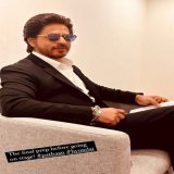 Latest picture of Handsome hunk #ShahRukhKhan