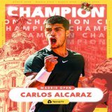\u26a1\ufe0f RIPPING UP THE SCRIPT  \u26a1\ufe0f  @alcarazcarlos03 defeats Zverev 6-3 6-1 to become the youngest EVER Madrid champion!