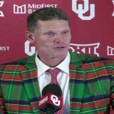 TBOW: "You just can't recruit the type of talent to Oklahoma needed to compete at that next level."  Brent Venables: "HO, HO, HO..."