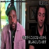 『ブレット・トレイン』レモン（檸檬）役ブライアン・タイリー・ヘンリーとタンジェリン（蜜柑）役アーロン・テイラー＝ジョンソン、まさに劇中そのままなやりとり。   #ブレット・トレイン  Q.おふたりは日本に来たことはありますか？