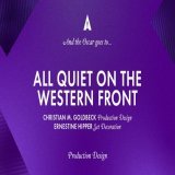 Best Production Design Oscar  'All Quiet on the Western Front'   Congratulations to the talented production design team behind @allquietmovie! #Oscars #Oscars95