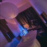 Our massage rooms are the perfect sensual sanctuary! Beautifully lit and tastefully decorated.  Room HIRE includes coconut oil &bull; oil warmer &bull; towel warmer &bull; fresh towels &bull; bose speakers &bull; professional massage tables &bull; ti