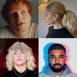 Most followed artists on Spotify   1. Ed Sheeran &ndash; 110.4M 2. Ariana Grande &ndash; 88.6M 3. Billie Eilish &ndash; 77.7M 4. Drake &ndash; 73M 5. Arijit Singh &ndash; 71.6M 6. Justin Bieber &ndash; 70.6 7. Taylor Swift &ndash; 69.7 8. Eminem &nda