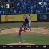 Hey Padres fans&hellip; your new shortstop just crushed a home run in the World Baseball Classic.  Xander Bogaerts with a deep fly to give The Netherlands the lead     @MLBONFOX