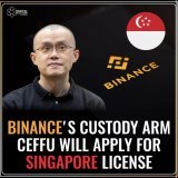 Breaking News  Binance is making another attempt at getting a license in Singapore, but this time as a custodian, according to a report from Nikkei Asia.  Bullish, let haters cry! . . #Binance&nbsp; #BUSD&nbsp; #Coinbase #Crypto #BNB&nbsp;  #Bitcoin&