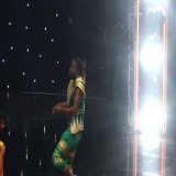 A family reunion was going down on SmackDown with Hit Row, New Day, Ricochet and the Street Profits   @TrueKofi @KingRicochet @MontezFordWWE @AngeloDawkins @AustinCreedWins @tehutimiles  @AJFrancis410 @TheVibeBri