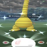 Golden long neck  \u2728 \ud83e\udd70 #Pokemon #ShinyCheck #ShinyPokemon #Shiny #PokemonGO