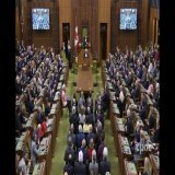 Is there an attendance record for the EC President von der  Leyen speech in the HoC?  I see a couple empty set on the Official Opposition side&hellip;  #cdnpoli