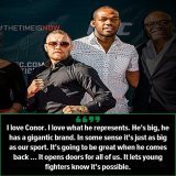 Jon Jones paid respect to Conor McGregor at the UFC 285 media day.