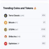Trending coins and tokens on @CoinMarketCap    #LUNC #Bitcoin #STEPN #SHIB #OP   #LUNC  #HaileyLUNC  $LUNC