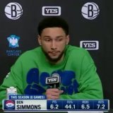 Ben Simmons says the Brooklyn Nets could be the best team in the NBA   ( @AhnFireDigital )