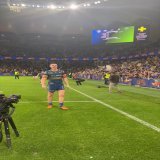 &ldquo;There&rsquo;s my mum&rdquo;  we know she&rsquo;s proud Laney  #PARRAdise #NRLFinals #NRLEelsRaiders