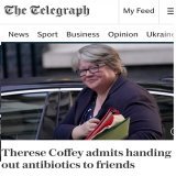 Boris Johnson: Cannabis had no effect on me. Michael Gove: I used to be a recreational drug user. Th&eacute;r&egrave;se Coffey: I can do you 3 days' worth of Erythromycin and 2 tabs of Amoxicillin.