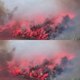 Quel craquage  Les Casablancais en feu   #derby #Maroc #Wydad