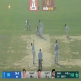 What a ball to get your first Test wicket!   Immediate impact by Abrar Ahmed   #PAKvENG | #UKSePK