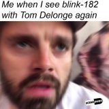 Please make me take off my pants and jacket @tomdelonge @blink182