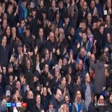 Listen to that Goodison Park roar at full-time!    @btsportfootball | @EvertonBlueArmy