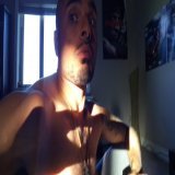 Cause of the heatwave no shirt for a bit gonna go ride, Tim Hicks (loud) like, hey Saskatchewan #CFLGameTime