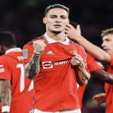 Antony's half by numbers vs. Charlton:  91% pass accuracy 50% shot accuracy 21 passes completed 3 dribbles 2 shots 1 goal  He's only got a left foot...  [@StatmanDave ]