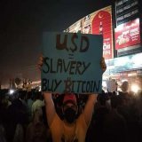 They dont want #Fiat Slavery!   Protest from #Pakistan Time to buy #Bitcoin