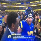 Baker Mayfield: First QB in Super Bowl era to lead a 13+ point comeback win in his debut with 2 different teams. #LVvsLAR