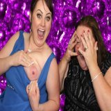 Here's a photobooth thread of hot drunk babes flashing at weddings and parties