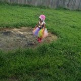 Ignore the lawn mower.  She said that butter flied!!!