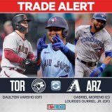 The Jays have reportedly acquired outfielder/catcher Daulton Varsho for Gabriel Moreno and Lourdes Gurriel Jr.   What do you think of this deal?