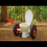 Invention géniale d'un plombier de 60 ans ! Idée de toilettes portables 3 en 1 à faire soi-même.
