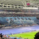 O Real Madrid levou o RAGNAROK pra dentro do Santiago Bernab&eacute;u, com uma coreografia inspirada no game God of War! &Eacute; O GOD OF CHAMPIONS!