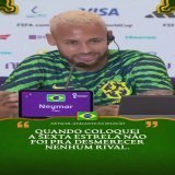 &Eacute; isso a&iacute;, @Neymarjr! Sem desmerecer os advers&aacute;rios, mas seguindo nosso objetivo que &Eacute; O HEXA!  #TNTSportsNoQatar