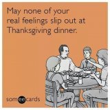 Hold On Tight. Happy Thanksgiving.