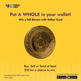 You may have heard of the 1 Bitcoin campaign that Yellow Card is running. I've done my research. Here are 3 tips to improve your chances of winning: a Thread&hellip;.  1. Create or have a verified Yellow Card account.  2. Buy or sell at least $10 wor