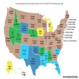 Top Google Trends in the United States by relative interest in each state over the last hour.   #TexasLonghornsFootball #ManCityvsSouthampton #Crimeanbridge #ChelseavsWolves #MikeHart   Live map at