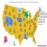 Top Google Trends in the United States by relative interest in each state over the last hour.   #KevinMcCarthy #ManUnitedvsBournemouth #RealMadrid #GiannisAntetokounmpo #MegaMillionsdrawing   Live map at