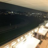 長い一日が終わり、帰路につきます。 記者室以外は真っ暗で静かな東京競馬場。 あの場所に黙祷を&hellip;。 スキルヴィング号、安らかに&hellip;。