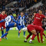 Mitoma is very disrespectful. Like what's this?...  #brightonvsliverpool