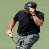 -1, 71 for the 52 year old Phil Mickelson in the opening round of #TheMasters   Good enough for a T-24 currently.