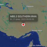 A 5.3 magnitude earthquake hits Iran
