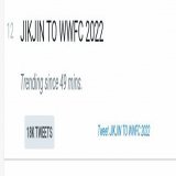 [WORLDWIDE TREND]  Out tagline is now trending worldwide at #12   Keep dropping the tags Teumes!!  JIKJIN TO WWFC 2022 #TREASUREatMAMA2022  #Congratulations_Treasure #짱레저_삼년연속_마마_축하해 @treasuremembers
